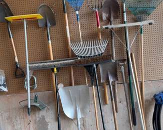 Rakes Shovels Brooms
