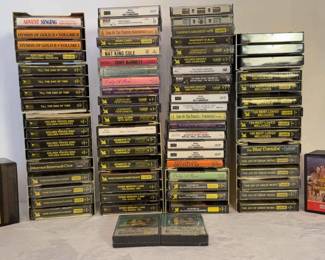 Cassette Tapes Variety of Music