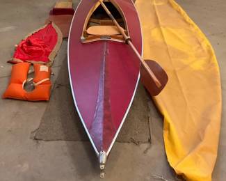  08 Folbot Sporty 15 Wooden Frame Kayak
