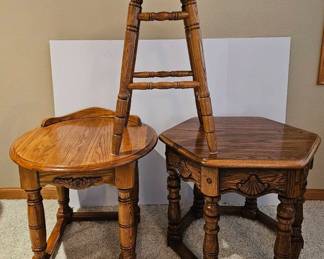 Solid Wood Side Tables Stool