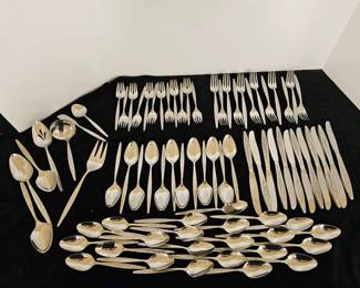 Wm Rogers Stainless Flatware 12 Place Settings