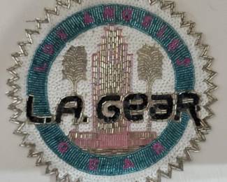 LA GEAR SEQUIN DECAL