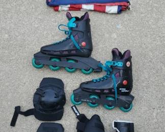 Size 7 Roller Blades ULTRA WHEEL protective Gear