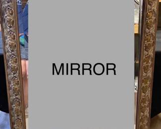 Large Framed Wall Mirror