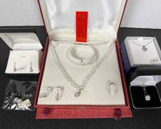 Crystal Jewelry, Swarovski and Sea Crystal Set