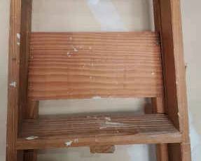 TWO Wooden Ladders 6ft And 12ft