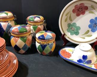 Canisters Carnival Collection, Stoneware More