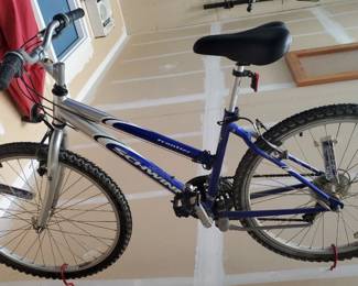 Schwinn Frontier Blue Bike With Seldom Used Car Carrier