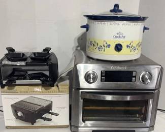 Cuisinart Air fryertoaster Oven Raclette Grill