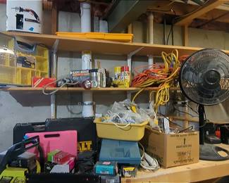 Power Tools And Various Other Tool Accessories