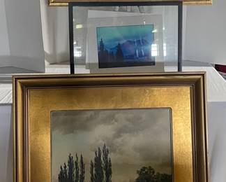 Three Framed Artworks