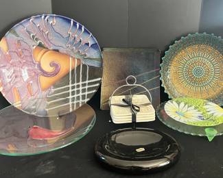 Haeger Dishware Collectible And Other Assorted Decorative Plates