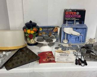 Vintage Cookie, Canape, Candy, Rosette And Baking