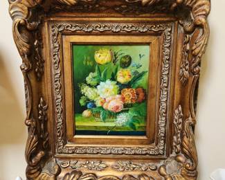 Beautiful Floral on Canvas