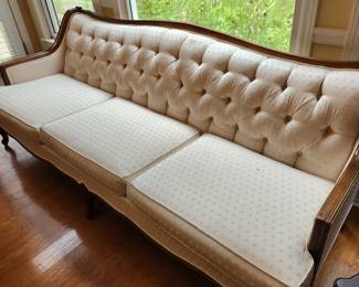 Stunning Vintage Tufted Sofa 