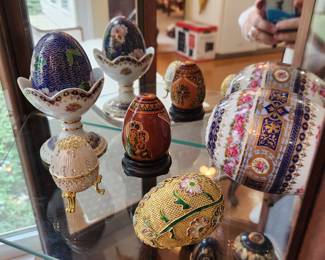 Lovely Lifetime Collection of Decorative Eggs