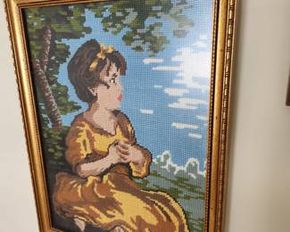 Framed Needlepoint 