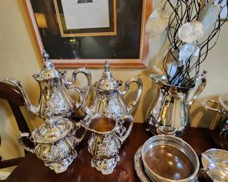 Silverplate Teaset