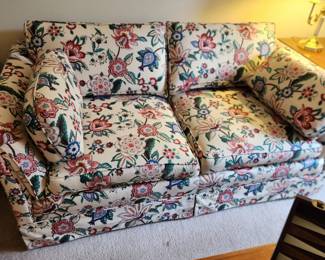 Floral Loveseat 