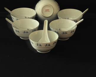 100 Piece Johann Haviland Blue Garland China Set