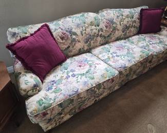 8 foot pristine sofa. Available for pre-sale
