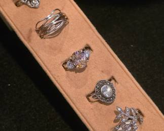Sterling silver rings