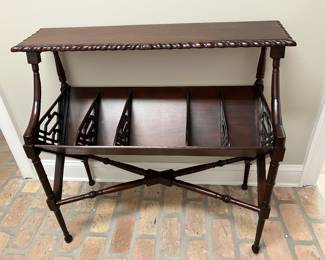 28 $280.00 Library table British 36Wx16Dx34H