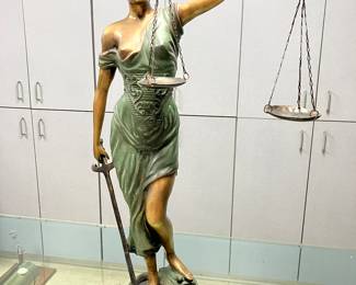 17 $250.00 Lady Justice 18W X 32H