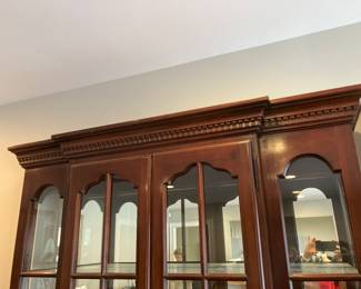 #3 - $400 - Mahogany bookcase 50x80x17