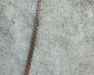 14kt yellow gold chain 24" long, 3.53 grams, $175.