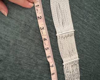 Nine West silver tone chocker 15 1/2 L $24