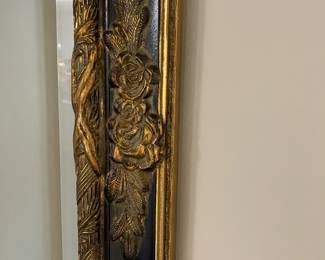 24 $68.00 Gold & black wood 22x33