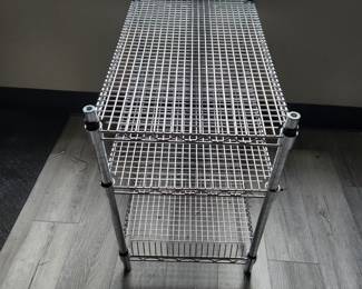 $44 - Small industrail rack/shelve