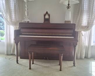 PIANO AND BENCH ARE FREE