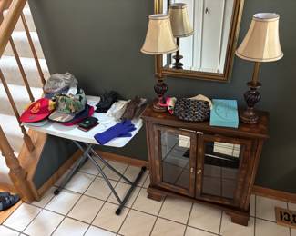 Marine Hats, Gloves including lots of leather, purses, leather wallets.