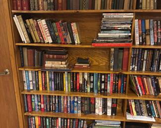 Crime and mystery novels and vintage books