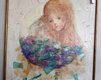 Vance Mitchell tissue paper art