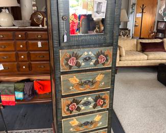 Painted Gentleman's Chest