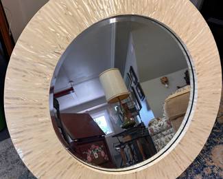 Pier 1 Mother of Pearl Mirror 31-1/2"d