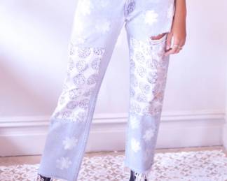 Vintage upcycled one of a kind denim