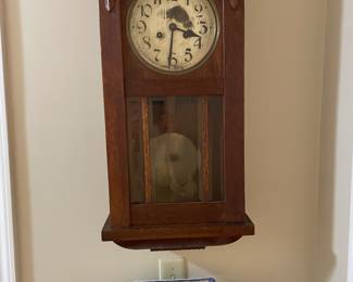 Antique wall clock