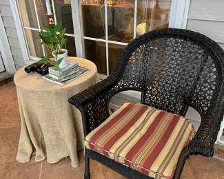 Wicker chair
