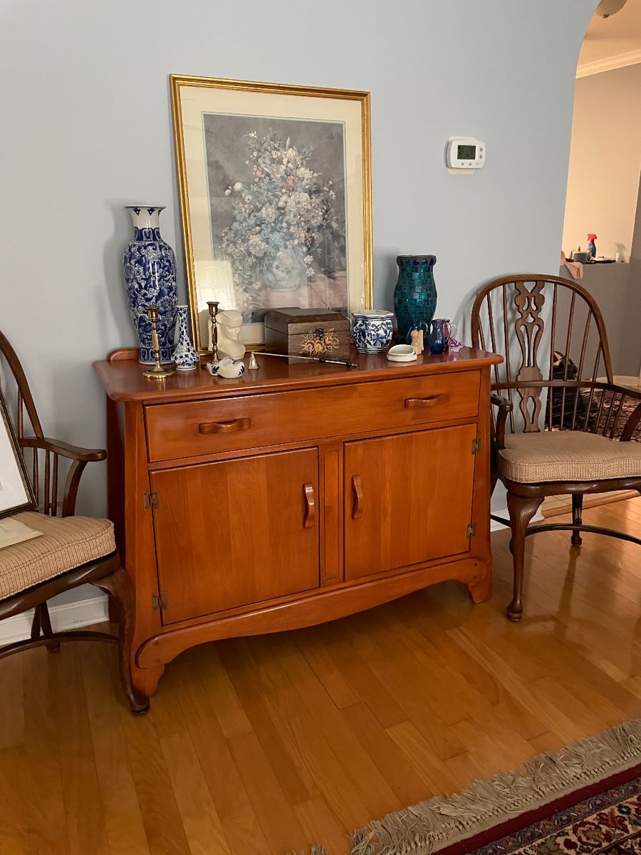Vintage maple buffet
