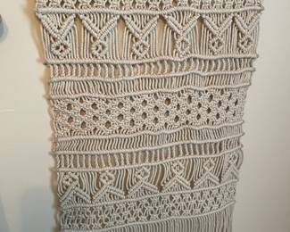 Macrame wall hanging