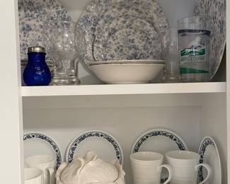 Blue Chintz by Nikko