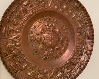 Copper wall hanging