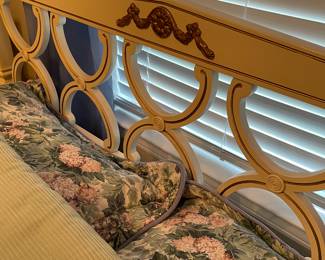 Detail of headboard