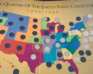 State quarters map