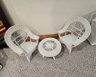 Doll wicker set