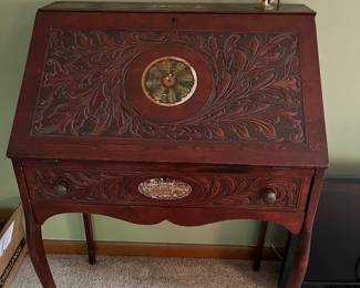Antique secretary desk